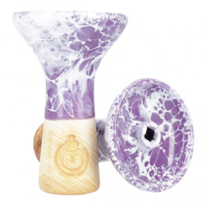 El-Badia X Moon Phunnel Bowl Marble Violet