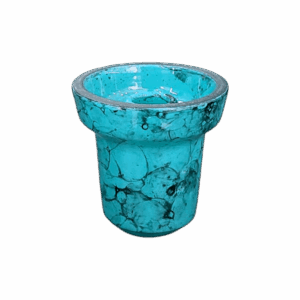 Bowl Phunnel Marble Blue Black