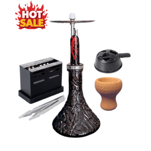 Combo 2: El Bomber Igla Aztec + Ηλεκτρική Θερμάστρα Toaster 800 W για κάρβουνα + Πήλινο Μπολ + HMD Black