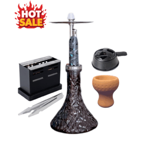 Combo 3: El Bomber Igla Machine + Ηλεκτρική Θερμάστρα Toaster 800 W για κάρβουνα + Πήλινο Μπολ + HMD Black